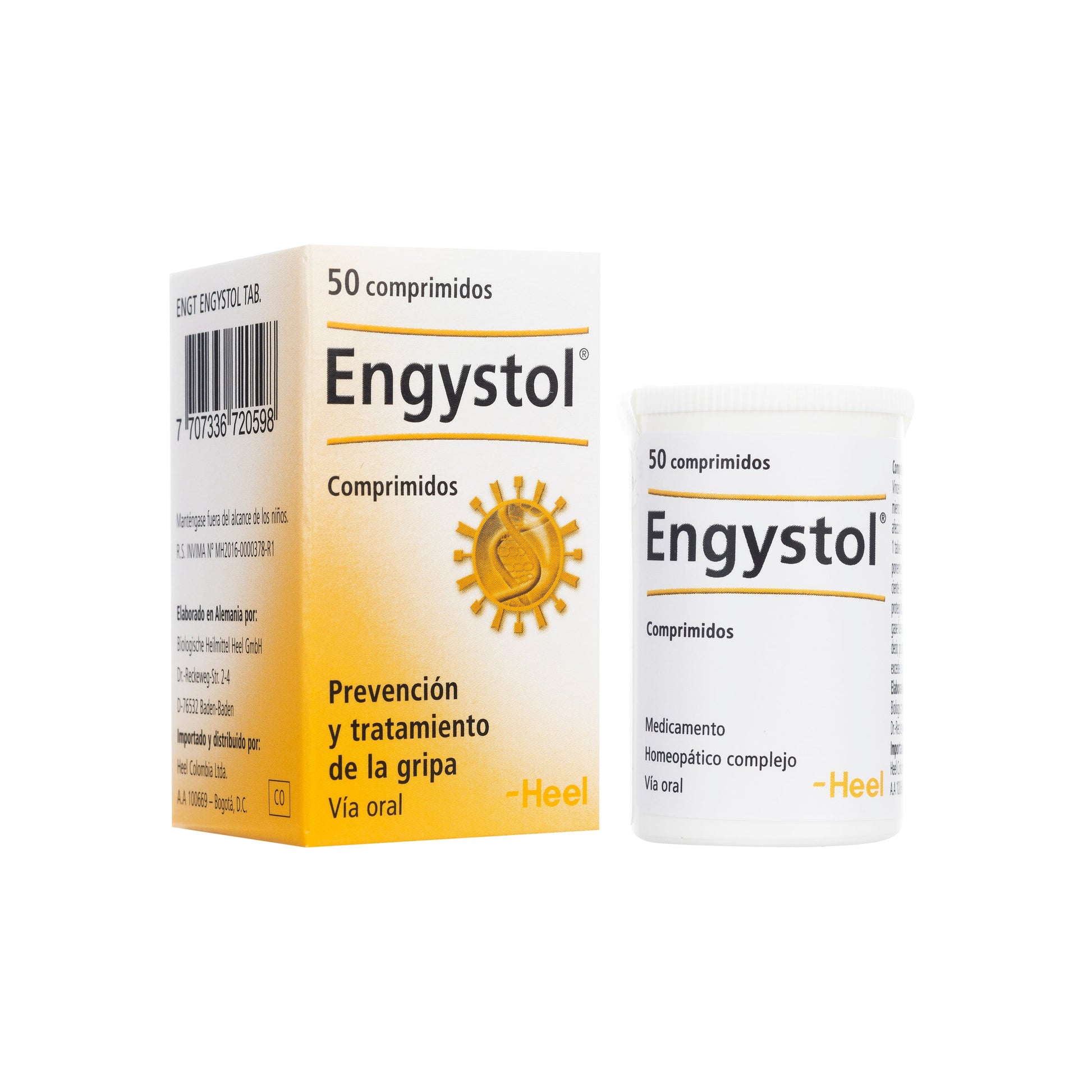 Engystol 50 Tabletas