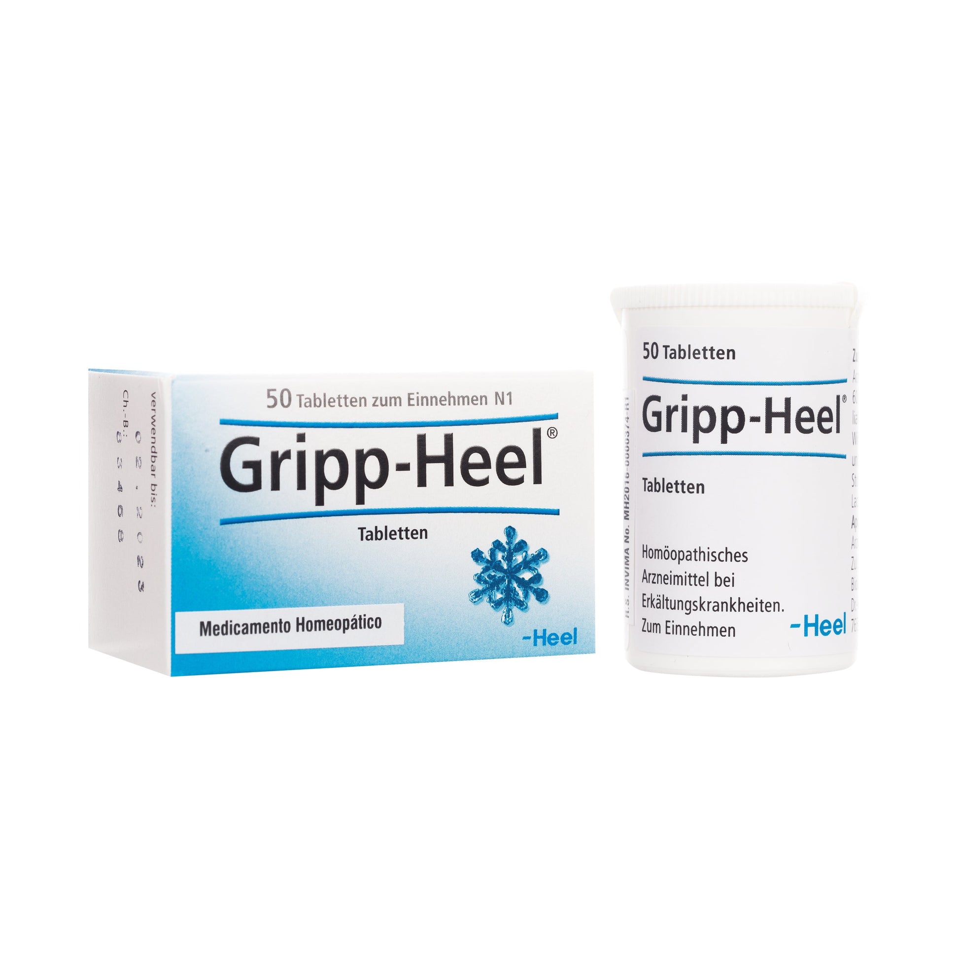 Gripp Heel 50 Tabletas