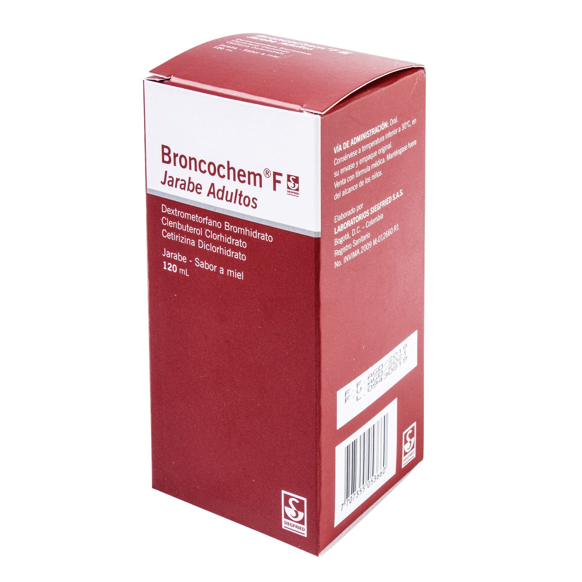 Broncochem F Adulto Jarabe 120 Ml