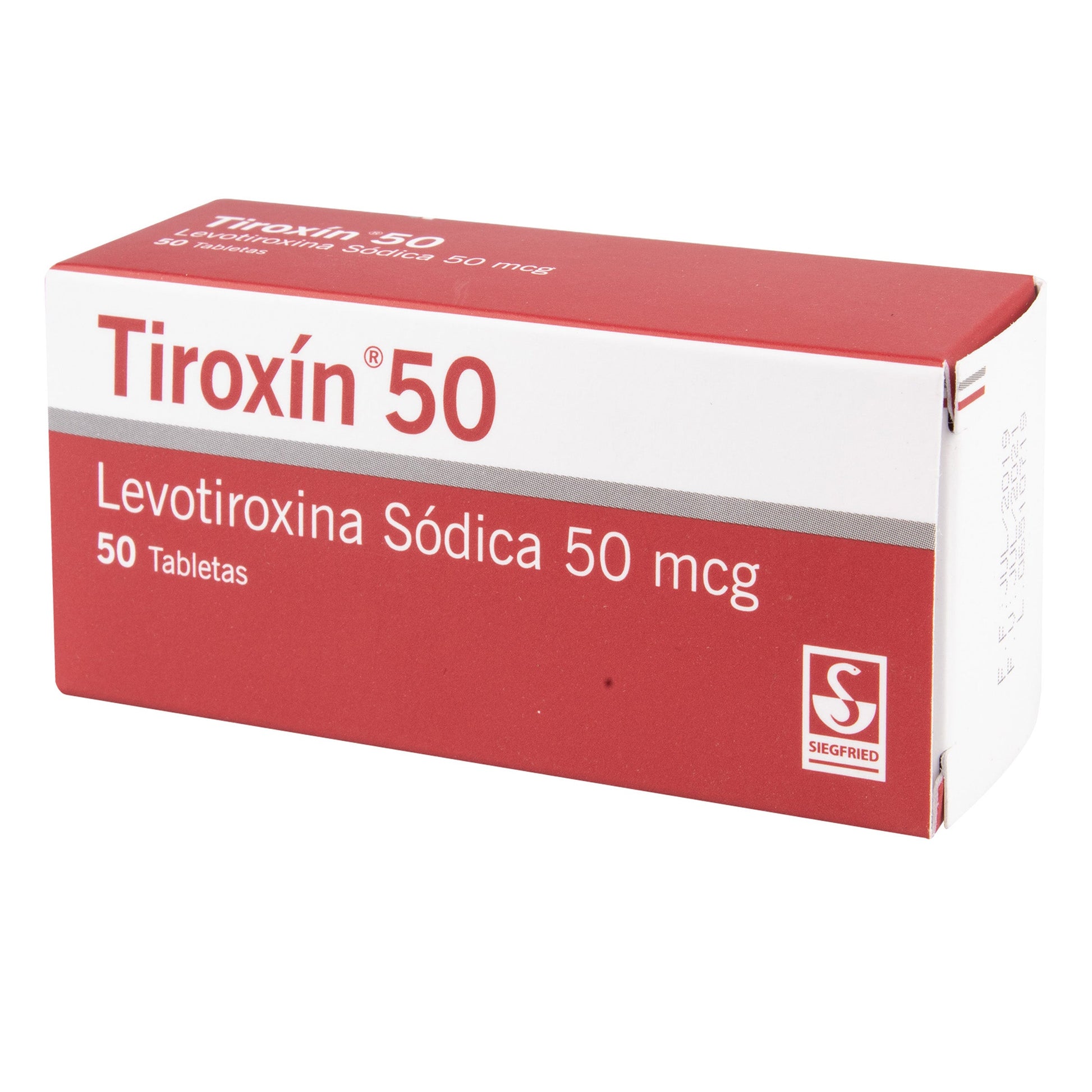 Tiroxin 50 Mg 50 Tabletas