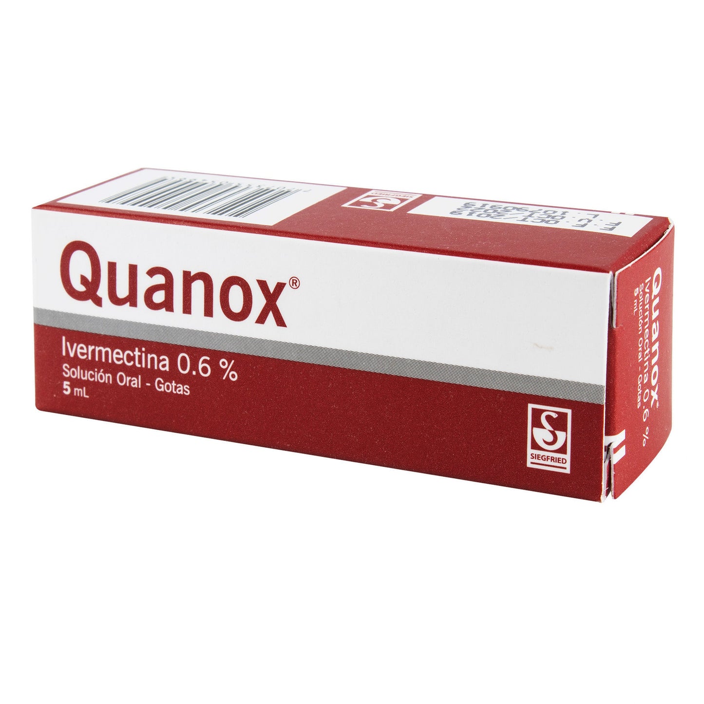 Quanox Ivermectina 0.6% Gotas 5 Ml