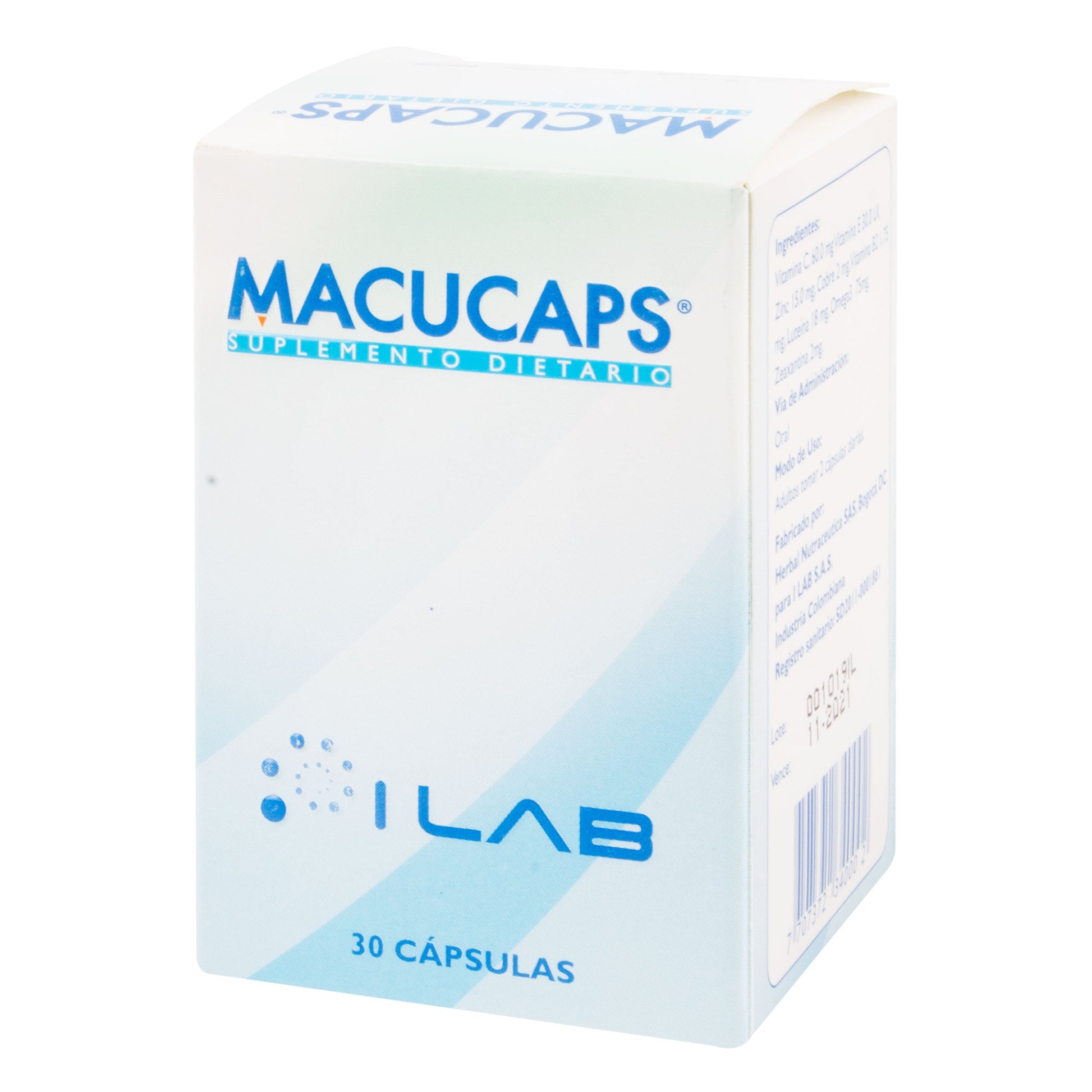Macucaps Suplemento Dietario 30 Cap
