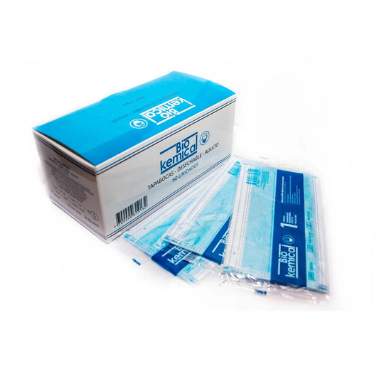 Tapaboca Termosellado Biokemical 50Ud Empaque Individual