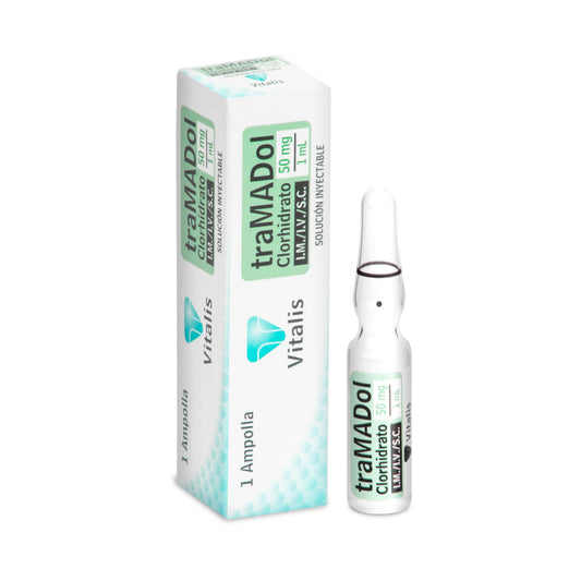 Tramadol 50Mg/1Ml 1 Ampolla Vt
