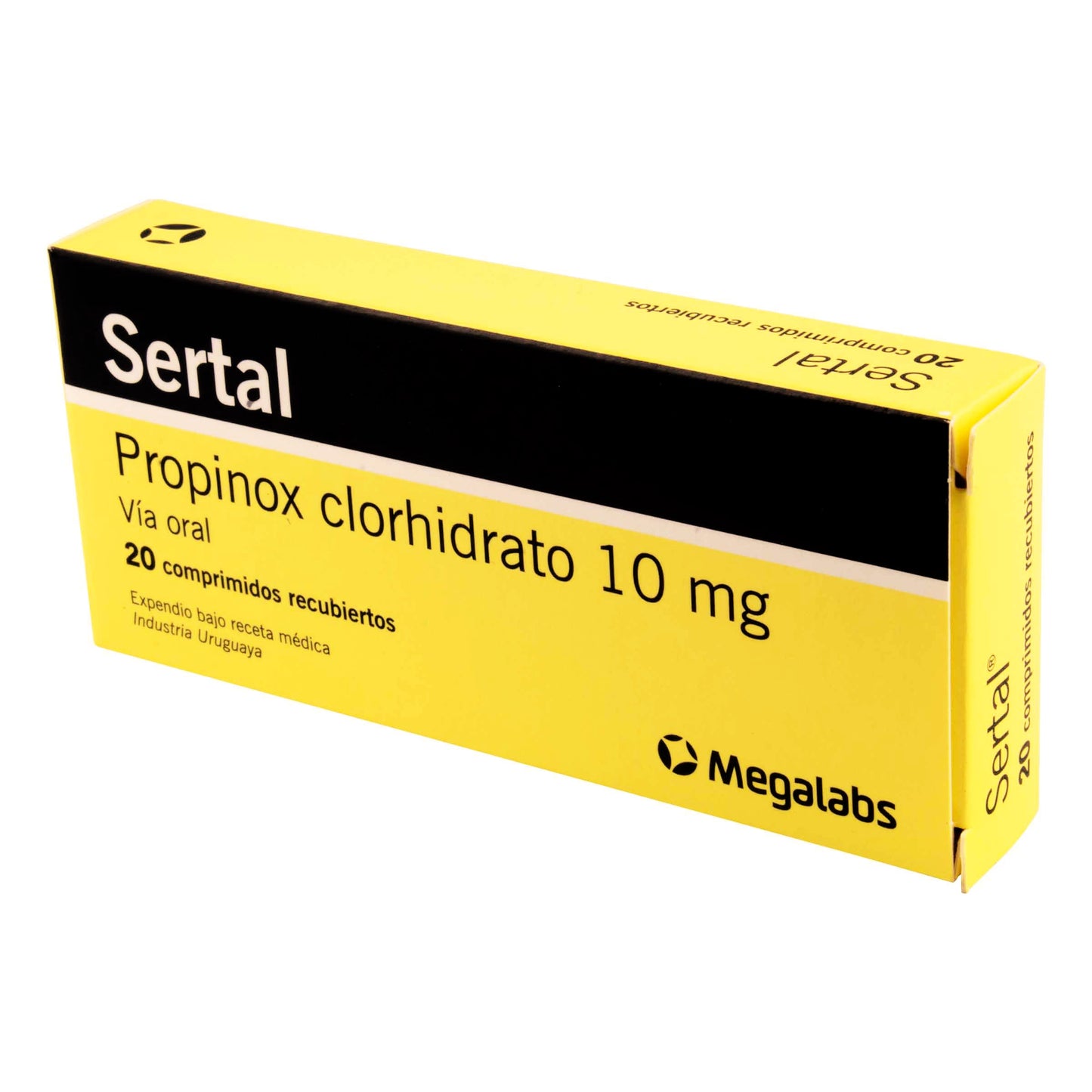 Sertal 10 Mg 20 Grageas