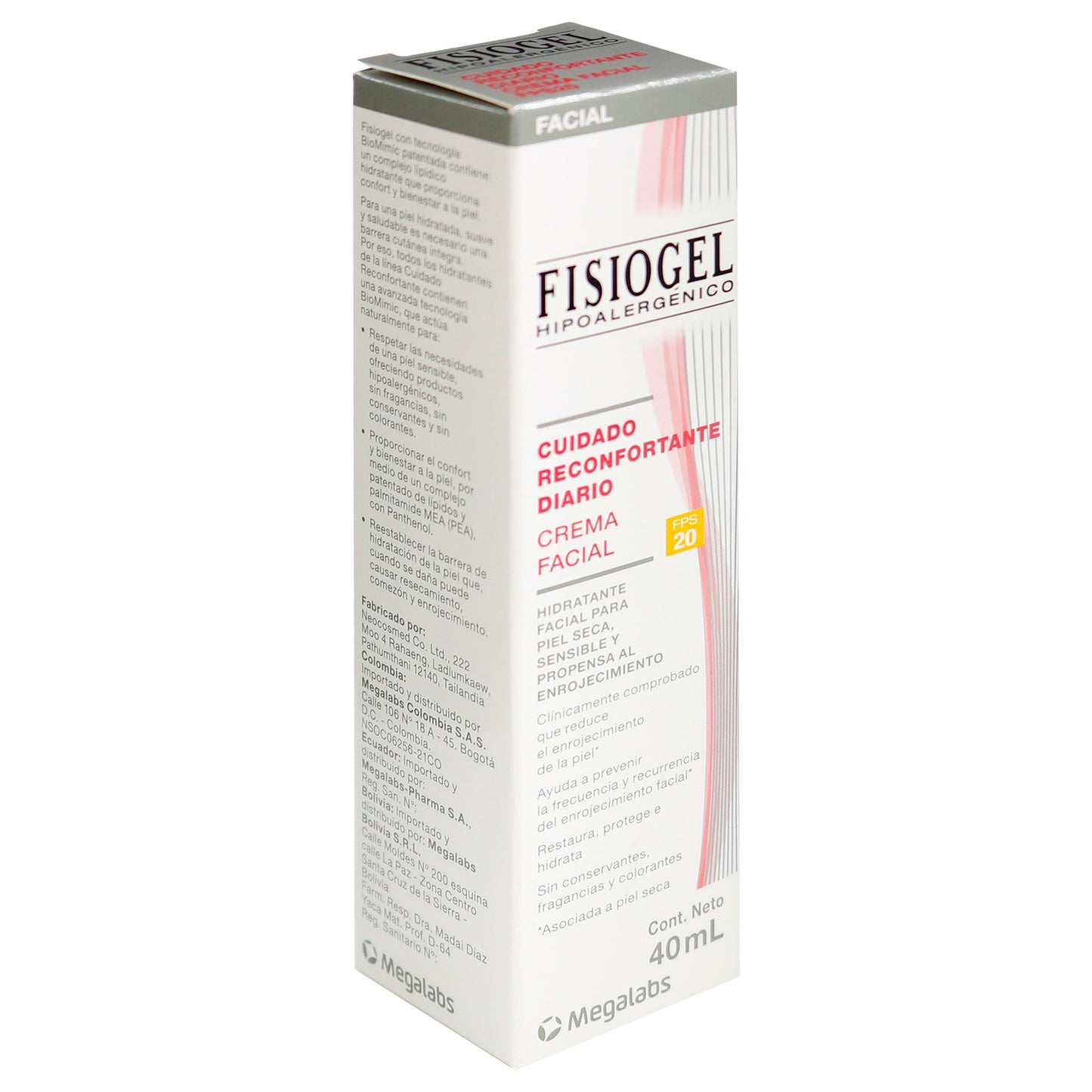 Crema Fisiogel Facial 40 Ml
