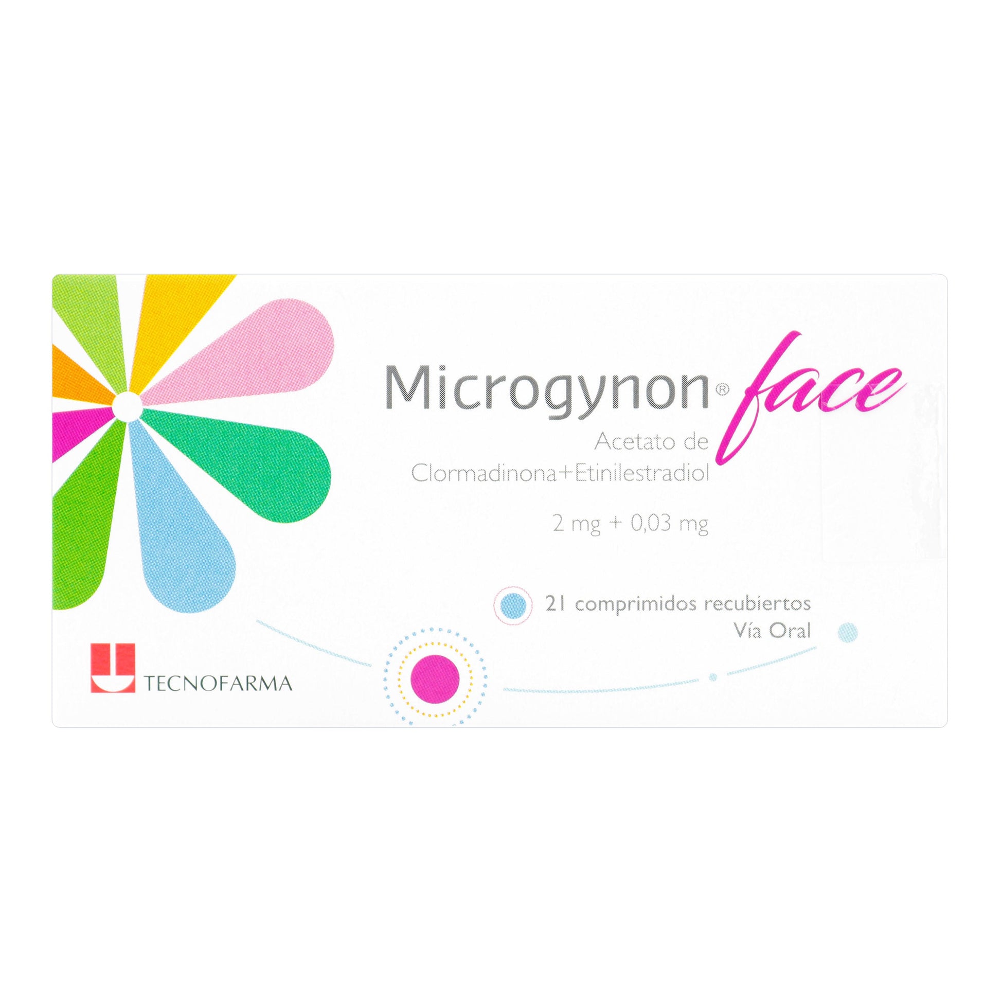 Microgynon Face 2Mg + 0.03Mg 21 Comprimidos