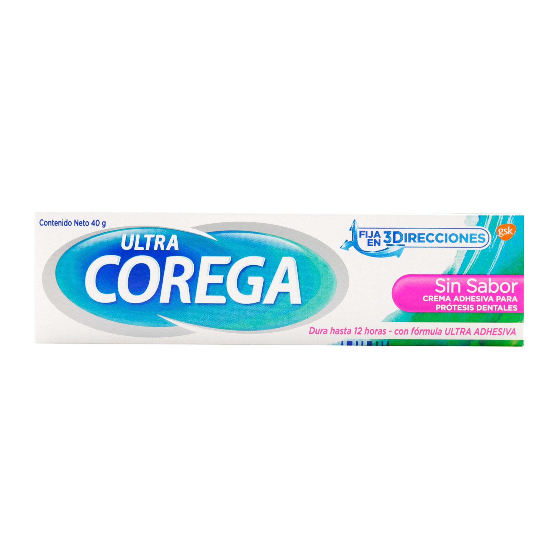 Crema Corega 3D Ultra Sin Sabor 40 Gr