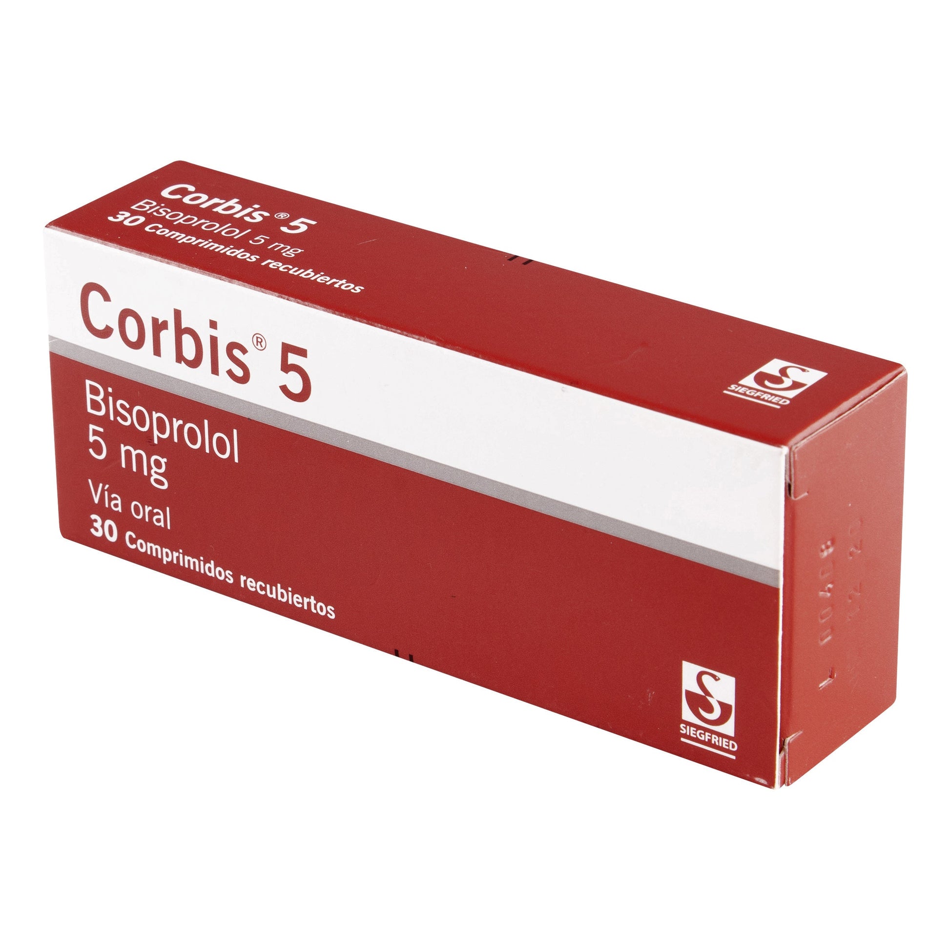 Corbis Bisoprolol 5 Mg 30 Tabletas