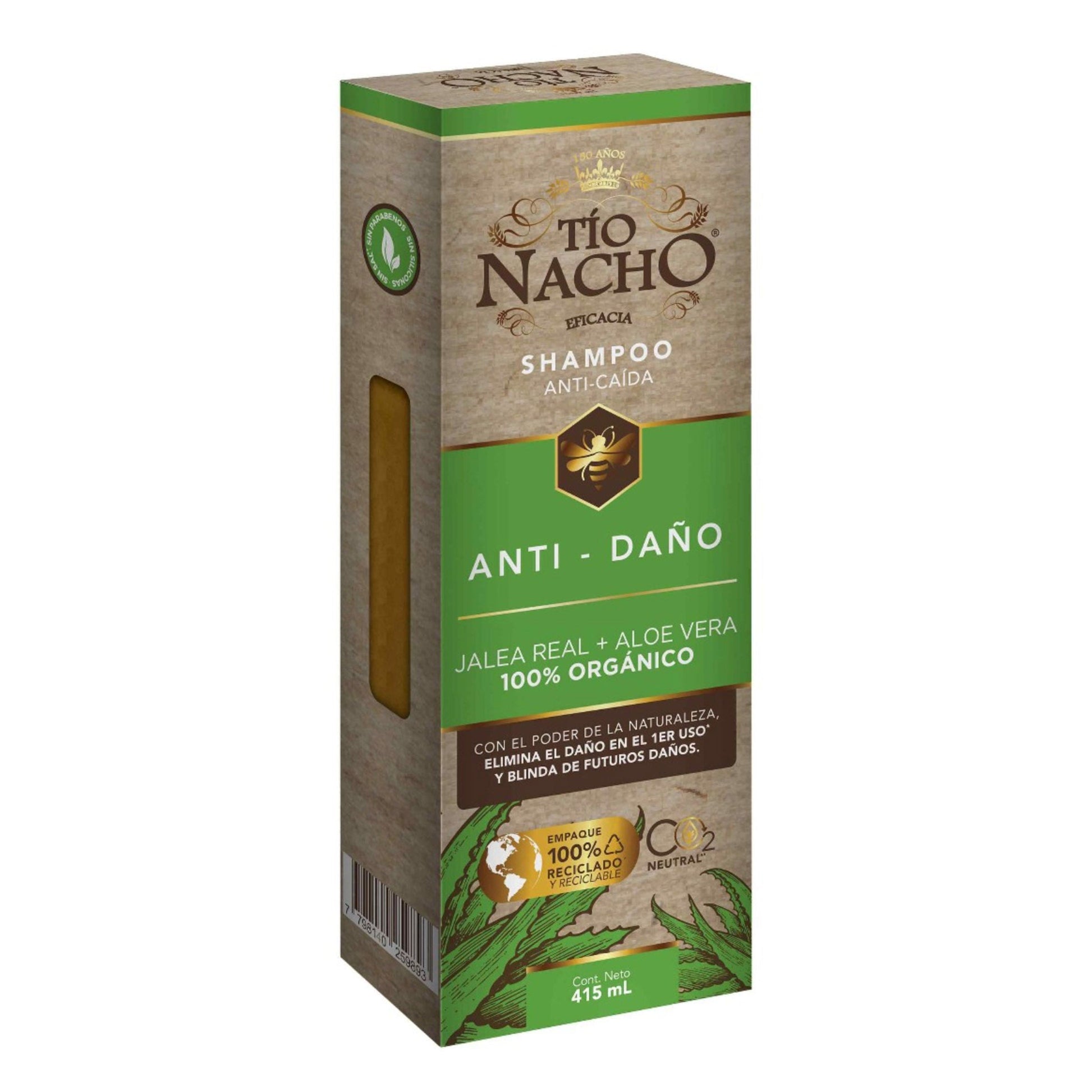 Champu Tio Nacho Aloe Vera 415 Ml 