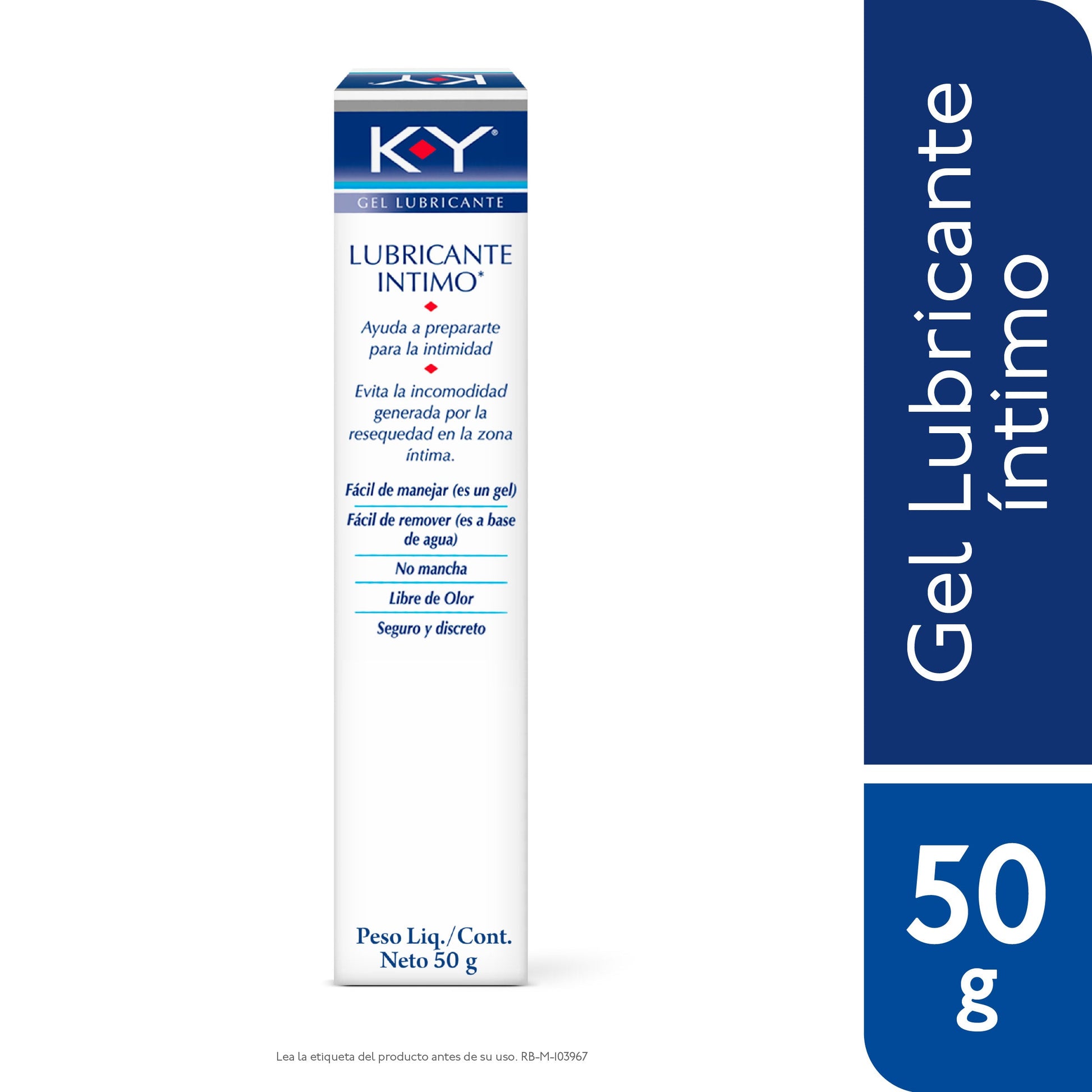 Lubricante Intimo K-Y Gel 50 Gr