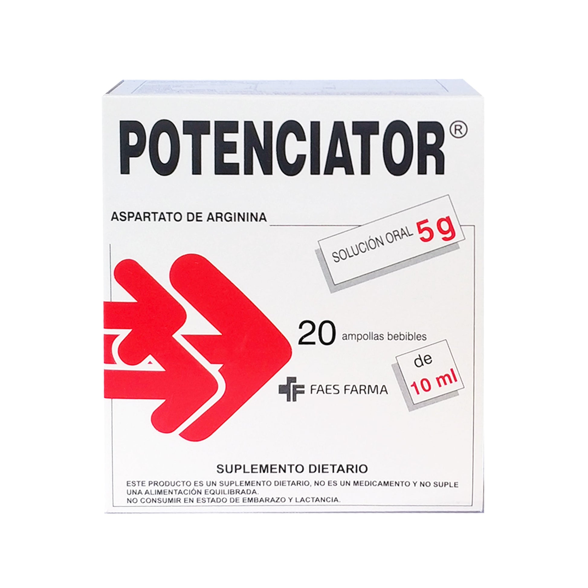 Potenciator 10 Ml 20 Ampollas